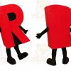 Letter Mascot Costume for Adults Custom Logo Party Character Suit