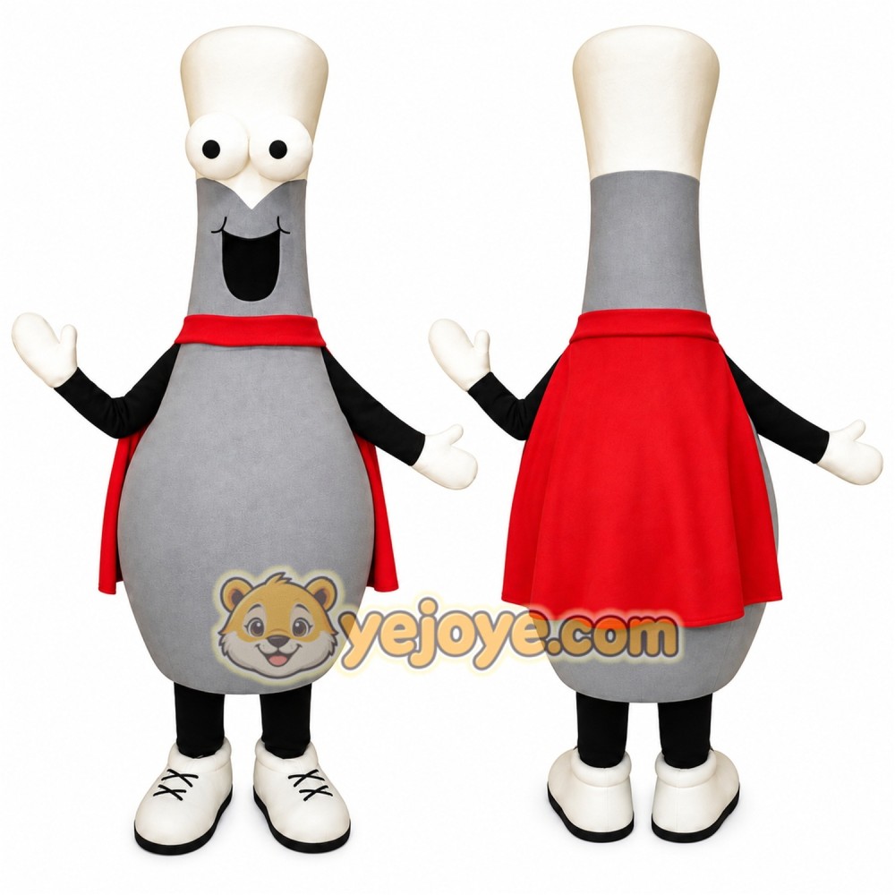 Pin Mascot Costume for Adults Custom Logo Party Character Suit