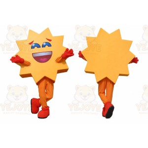 Sun Mascot Costume for Adults Custom Logo Party Character Suit