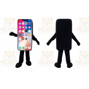 Phone Mascot Costume for Adults Custom Logo Party Character Suit