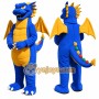 Dragon Mascot Costume for Adults Custom Logo Party Character Suit