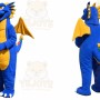 Dragon Mascot Costume for Adults Custom Logo Party Character Suit