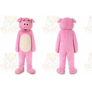 Pig Mascot Costume for Adults Custom Logo Party Character Suit