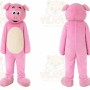 Pig Mascot Costume for Adults Custom Logo Party Character Suit