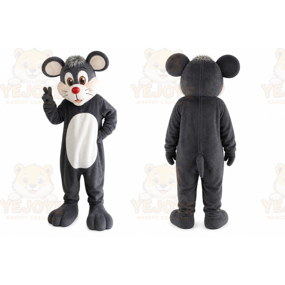 Mouse Mascot Costume for Adults Custom Logo Party Character Suit