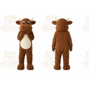Cow Mascot Costume for Adults Custom Logo Party Character Suit