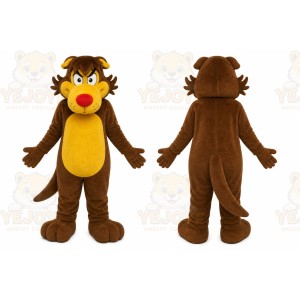 Dog Mascot Costume for Adults Custom Logo Party Character Suit