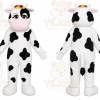 Cow Mascot Costume for Adults Custom Logo Party Character Suit