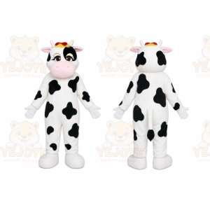 Cow Mascot Costume for Adults Custom Logo Party Character Suit