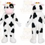 Cow Mascot Costume for Adults Custom Logo Party Character Suit