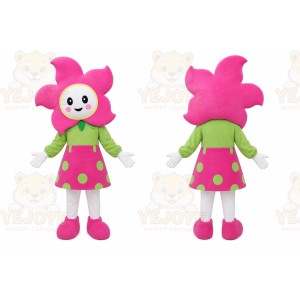 Flower Mascot Costume for Adults Custom Logo Party Character Suit
