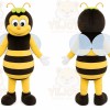 Bee Mascot Costume for Adults Custom Logo Party Character Suit