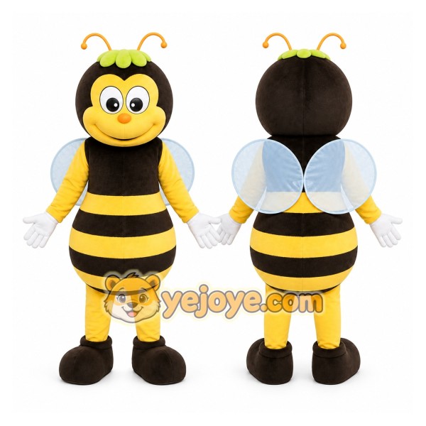 Bee Mascot Costume for Adults Custom Logo Party Character Suit
