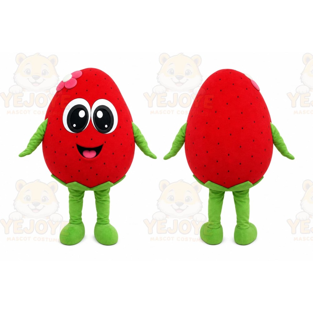 Strawberry Mascot Costume for Adults Custom Logo Party Character Suit