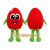 Strawberry Mascot Costume for Adults Custom Logo Party Character Suit Strawberry Mascot Costume for Adults Custom Logo Party Character Suit