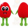Strawberry Mascot Costume for Adults Custom Logo Party Character Suit