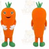Carrot Mascot Costume for Adults Custom Logo Party Character Suit