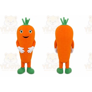 Carrot Mascot Costume for Adults Custom Logo Party Character Suit