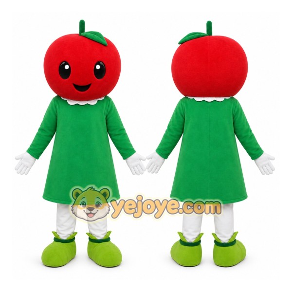 Tomato Mascot Costume for Adults Custom Logo Party Character Suit