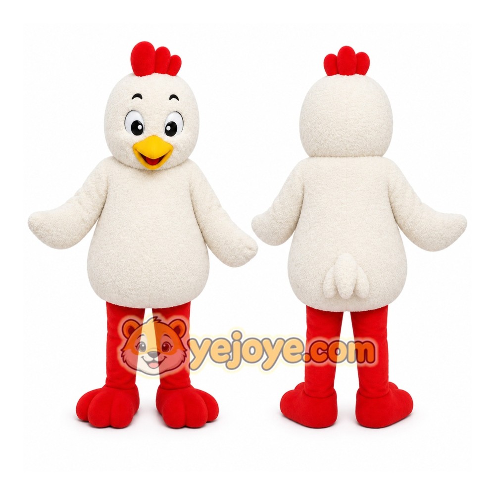 Chicken Mascot Costume for Adults Custom Logo Party Character Suit Chicken Mascot Costume for Adults Custom Logo Party Character Suit