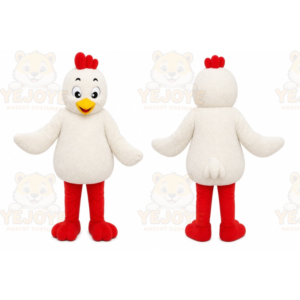 Chicken Mascot Costume for Adults Custom Logo Party Character Suit