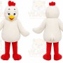 Chicken Mascot Costume for Adults Custom Logo Party Character Suit