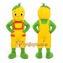 Pumpkin Mascot Costume for Adults Custom Logo Party Character Suit