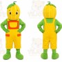 Pumpkin Mascot Costume for Adults Custom Logo Party Character Suit