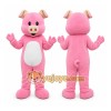 Pig Mascot Costume for Adults Custom Logo Party Character Suit