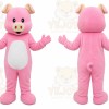 Pig Mascot Costume for Adults Custom Logo Party Character Suit