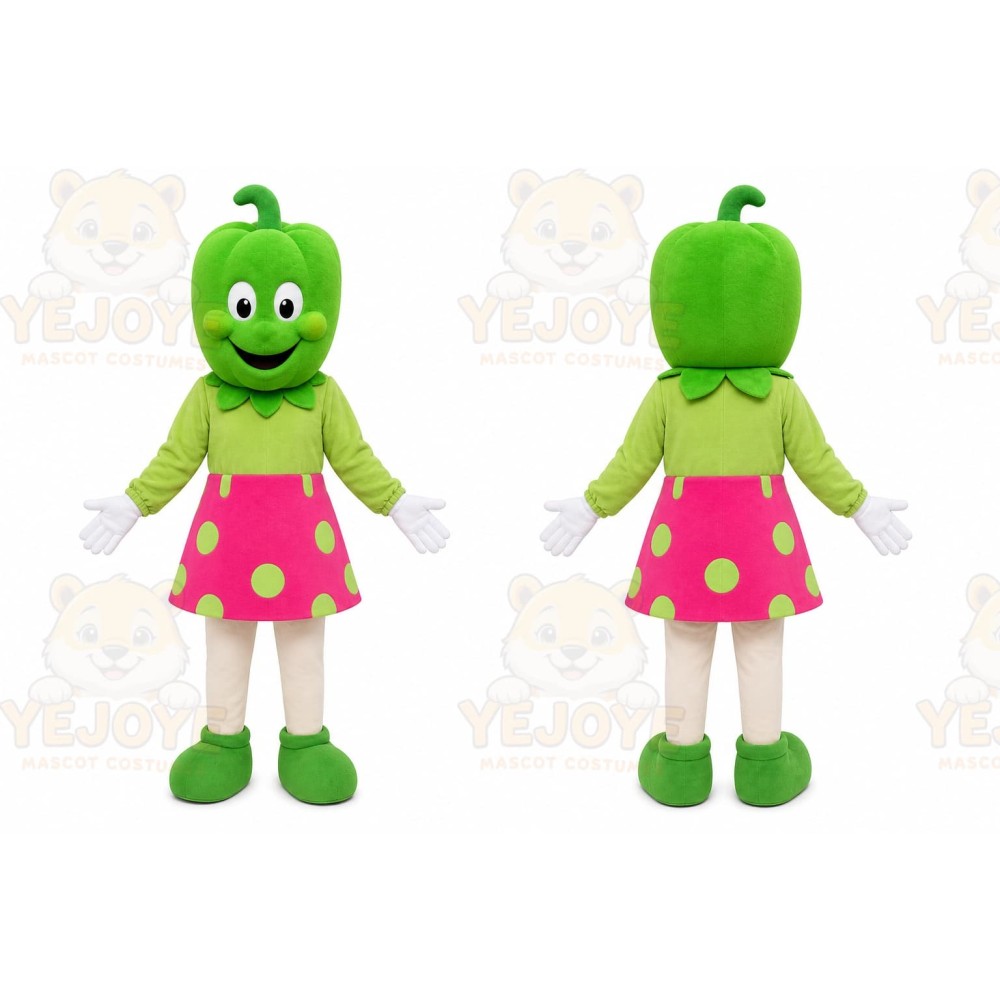 Pepper Mascot Costume for Adults Custom Logo Party Character Suit