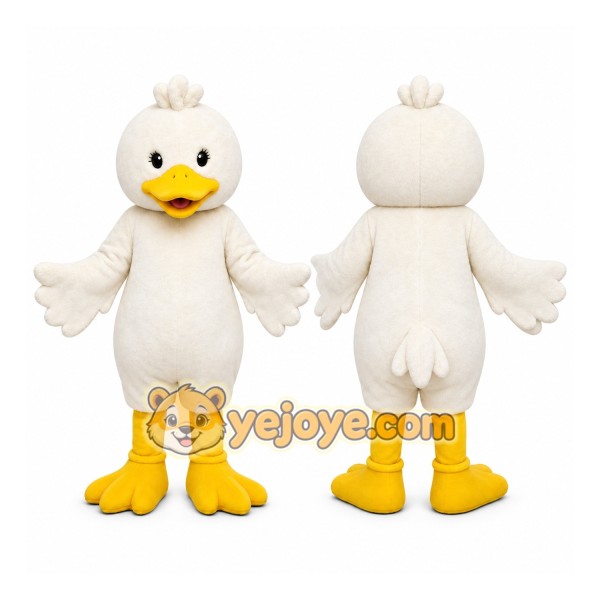 Duck Mascot Costume for Adults Custom Logo Party Character Suit