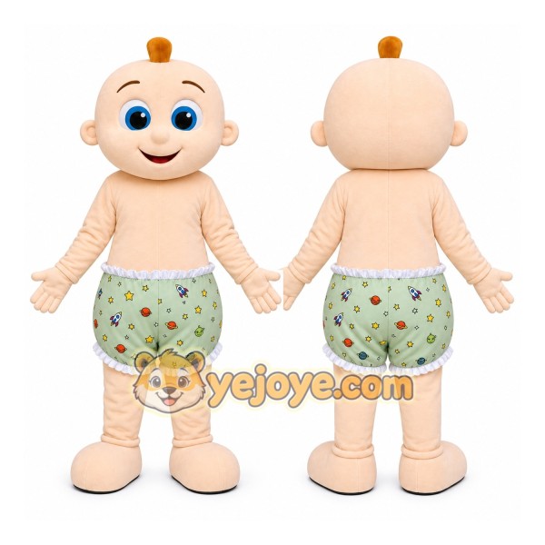 Baby Mascot Costume for Adults Custom Logo Party Character Suit