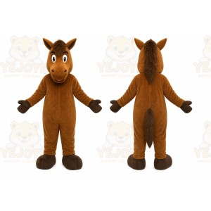 Horse Mascot Costume for Adults Custom Logo Party Character Suit
