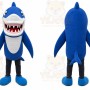 Shark Mascot Costume for Adults Custom Logo Party Character Suit