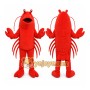 Lobster Mascot Costume for Adults Custom Logo Party Character Suit