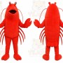 Lobster Mascot Costume for Adults Custom Logo Party Character Suit