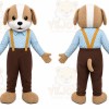 Dog Mascot Costume for Adults Custom Logo Party Character Suit
