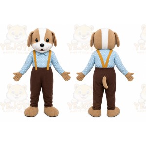 Dog Mascot Costume for Adults Custom Logo Party Character Suit