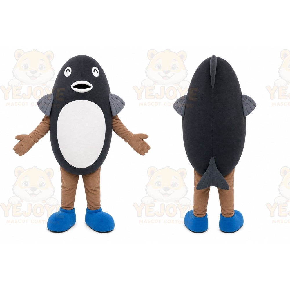 Fish Mascot Costume for Adults Custom Logo Party Character Suit