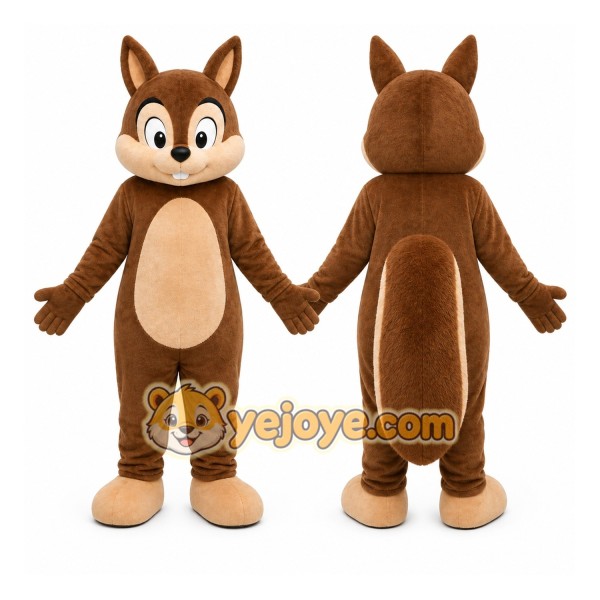 Squirrel Mascot Costume for Adults Custom Logo Party Character Suit
