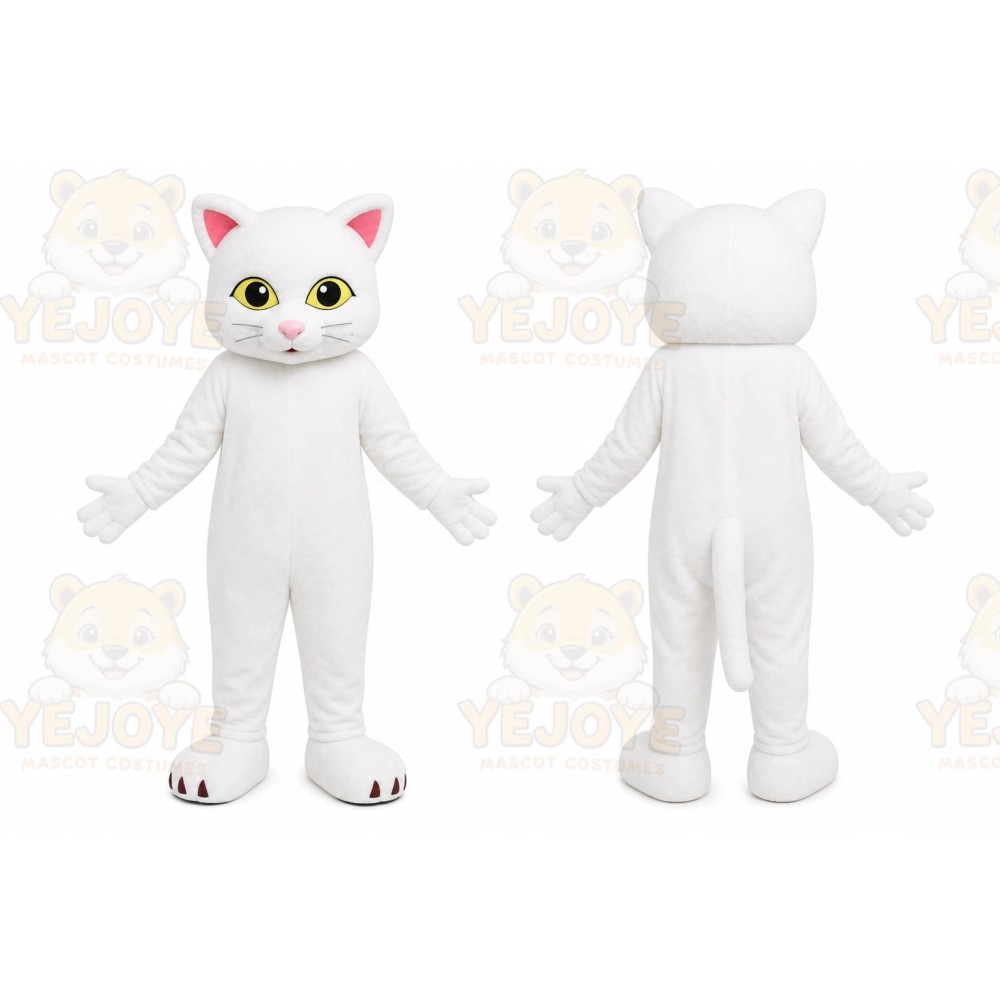 Cat Mascot Costume for Adults Custom Logo Party Character Suit