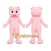 Pig Mascot Costume for Adults Custom Logo Party Character Suit