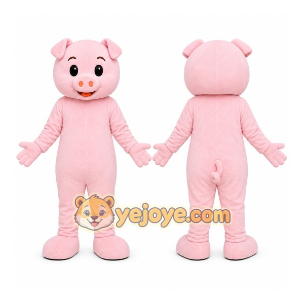 Pig Mascot Costume for Adults Custom Logo Party Character Suit