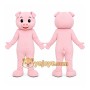 Pig Mascot Costume for Adults Custom Logo Party Character Suit
