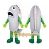 Fish Mascot Costume for Adults Custom Logo Party Character Suit