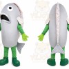 Fish Mascot Costume for Adults Custom Logo Party Character Suit