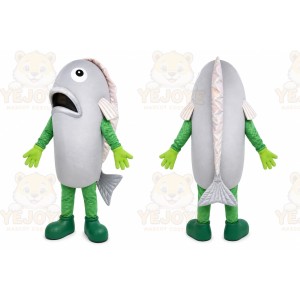Fish Mascot Costume for Adults Custom Logo Party Character Suit