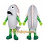 Fish Mascot Costume for Adults Custom Logo Party Character Suit