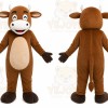 Cow Mascot Costume for Adults Custom Logo Party Character Suit